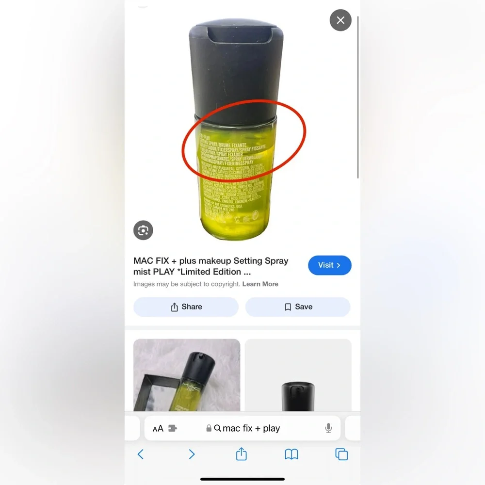 MAC COSMETICS Fix + Setting Spray - Play - Picture 2 of 3
